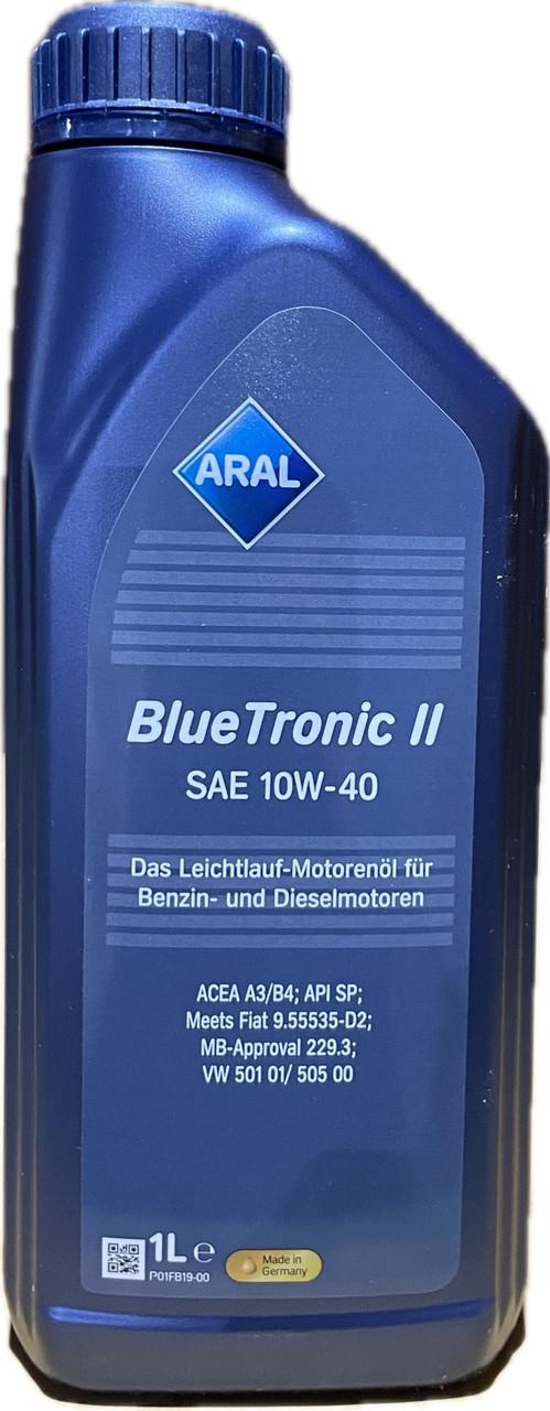 Моторное масло Aral BlueTronic II 10W-40 1 л (14F736)