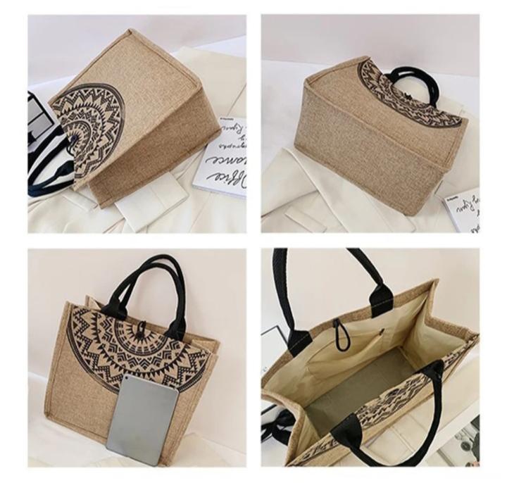 Летняя сумка с геометрическим принтом (00164) - фото 2