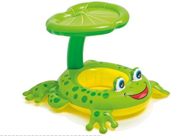 Надувний круг с трусиками Intex 56584NP Froggy Friends Shaded Baby Float (56584NP)
