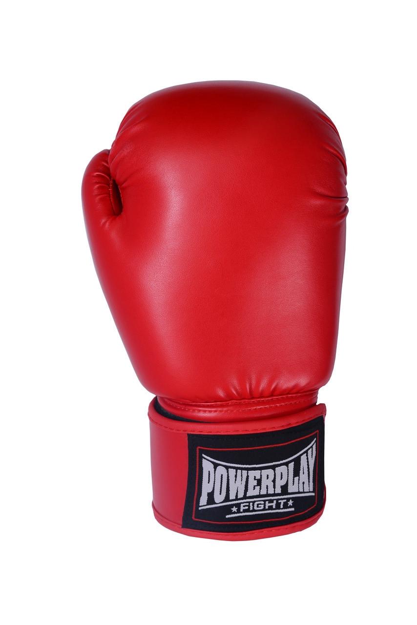 Боксерские перчатки PowerPlay 3004 Classic 12 ун. Красный (PP_3004_12oz_Red) - фото 3