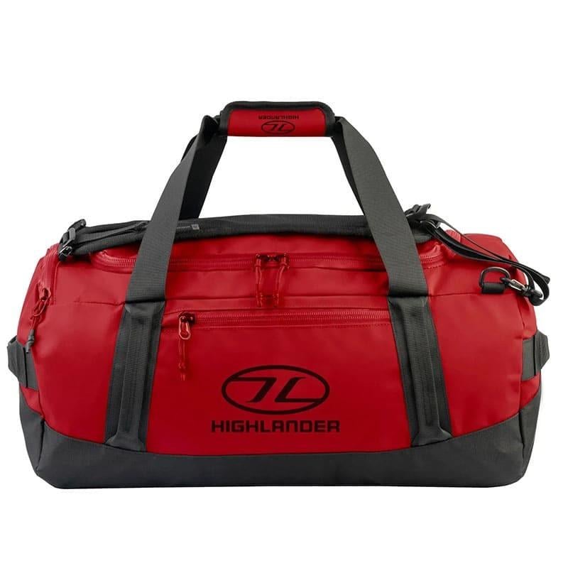 Дорожня сумка Highlander Hauler Duffel водозахисна 45 л Red (931674)