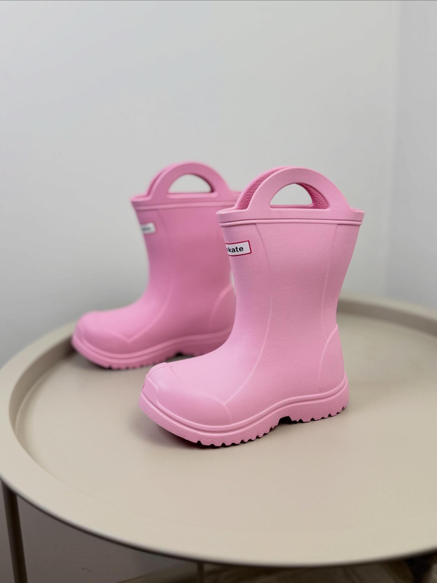 Сапоги детские резиновые 1707 р. 25 Розовый (31548260)