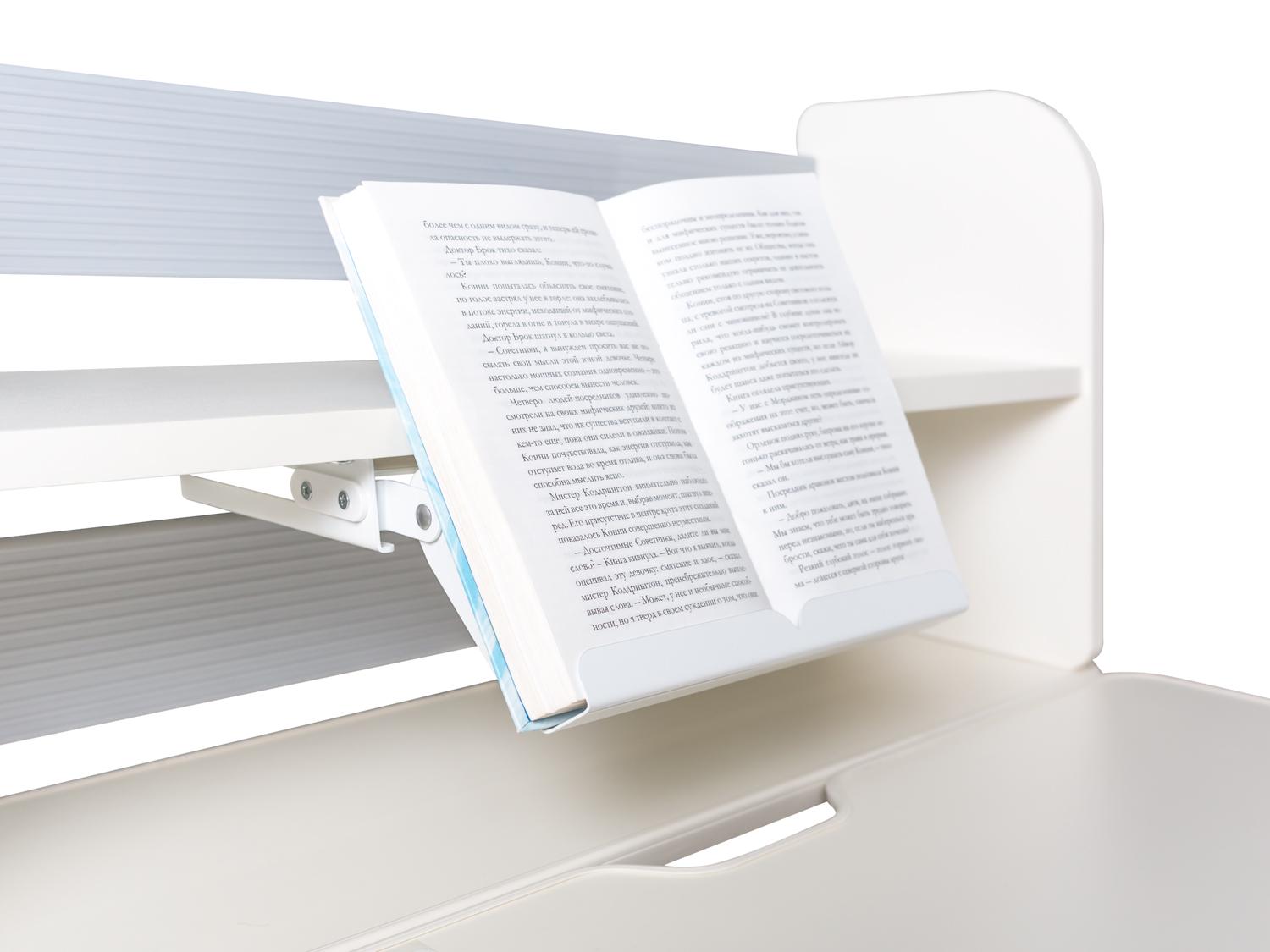 Шкільна ергономічна дитяча парта трансформер Mealux Montreal Multicolor з полицею Береза (BD-670 TG/MC з полицею) - фото 4 Шкільна ергономічна дитяча парта трансформер Mealux Montreal Multicolor з полицею Береза (BD-670 TG/MC з полицею) - фото 4