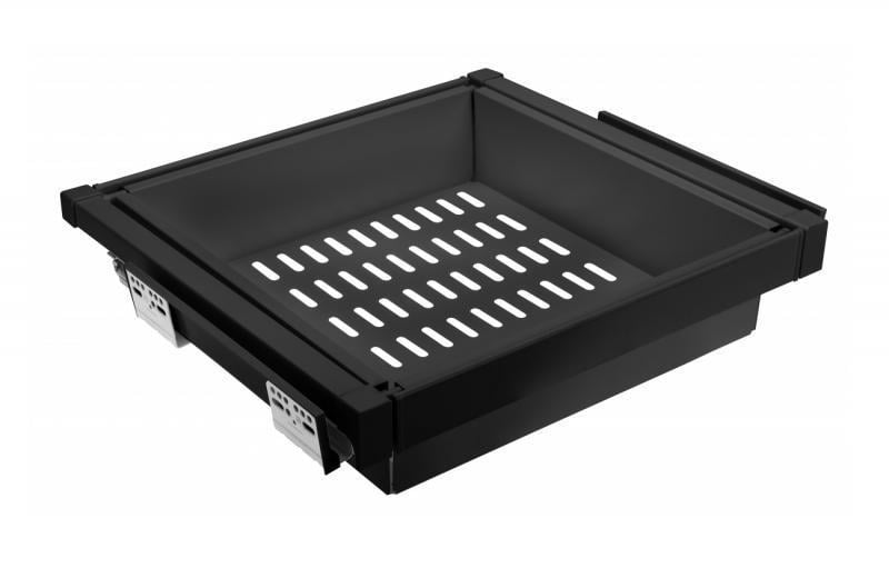 Корзина для белья металлическая GTV Elite с дотягом 700 мм Черный (WG-KOSZM70-20)