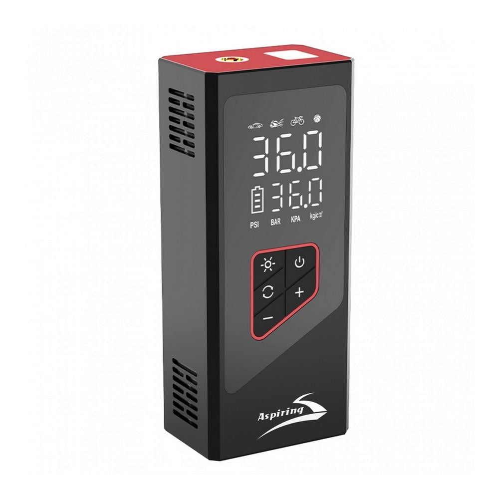 Компрессор Aspiring Storm 3 90W с фонарем и powerbank 30L/min (ST.90W)