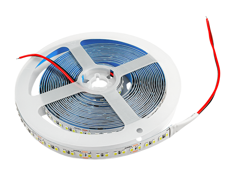 Светодиодная лента SMD2835 180 LED 24 В 15 Вт/м 22Lm/LED IP20 1 м Холодный белый (7626)