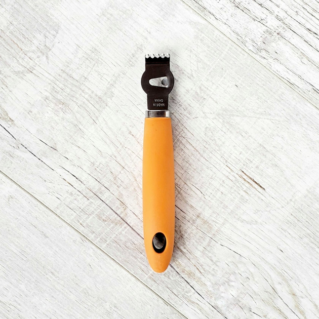 Пиллер для украшений с силиконовой ручкой Olin&Olin для цедры 170 мм Оранжевый Пиллер для украшений с силиконовой ручкой Olin&Olin для цедры 170 мм Оранжевый