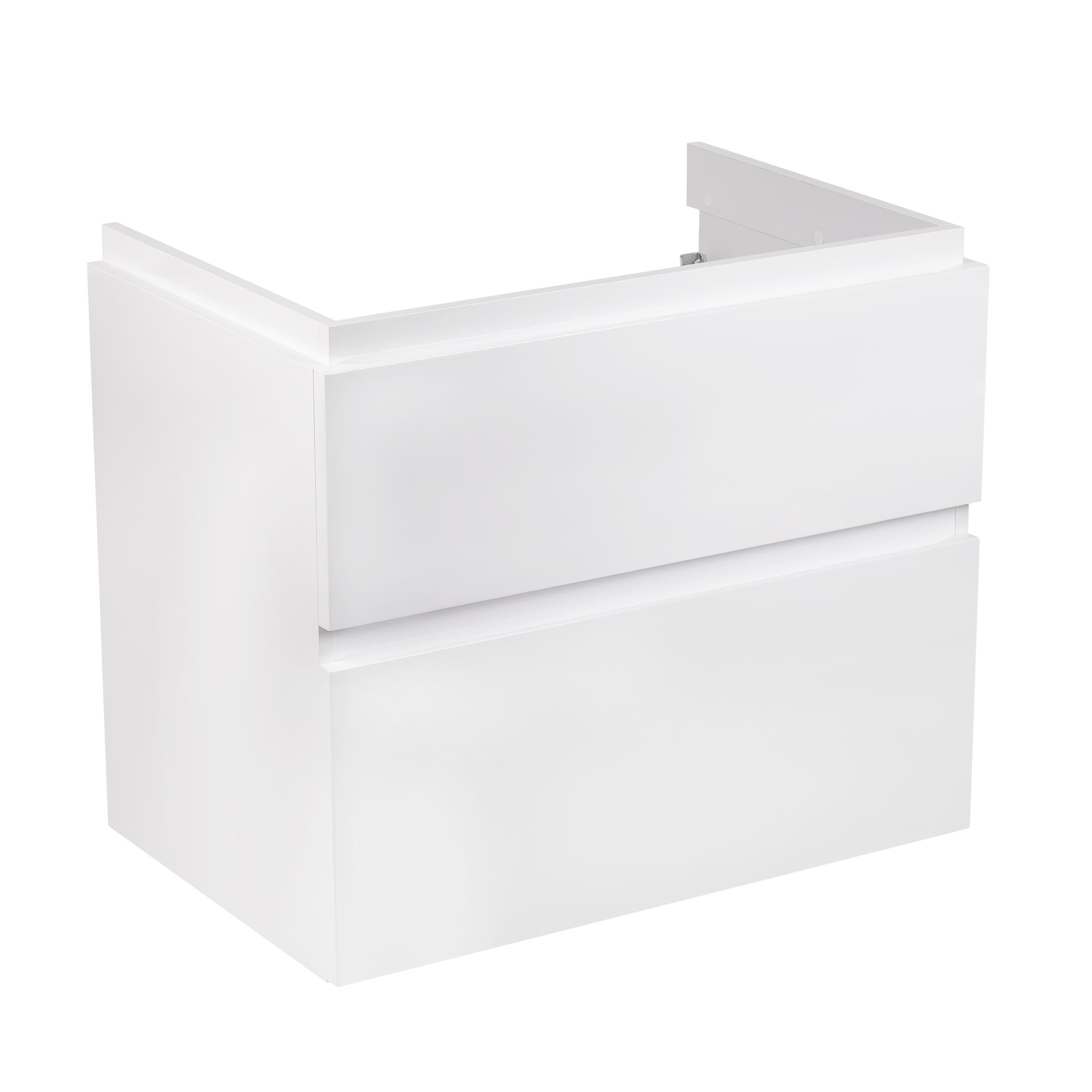Тумба під умивальник підвісна Q-tap Albatross QT0174TP700DW 70x60x46 см Білий (76673)