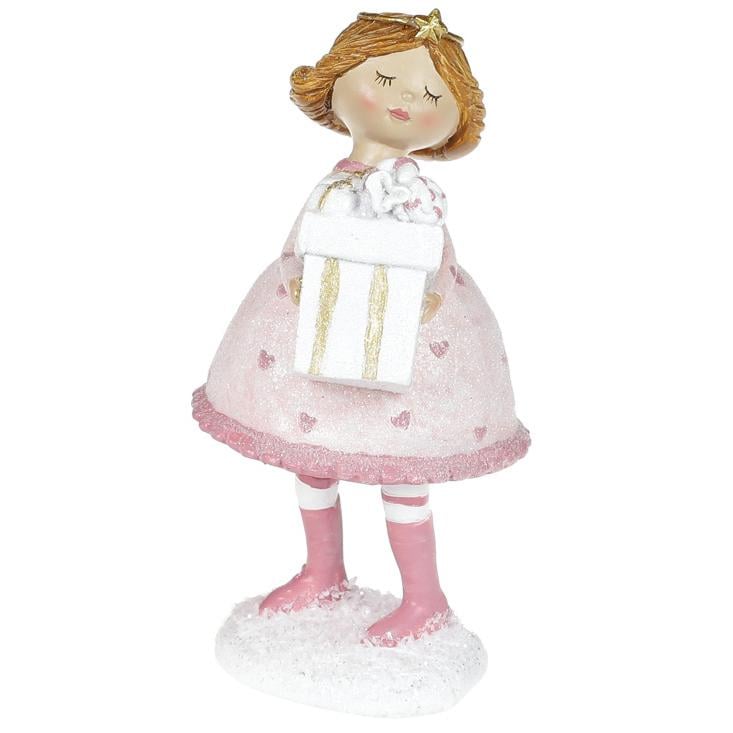 Декоративная подвесная фигурка BonaDi Детка с подарком (823-400)