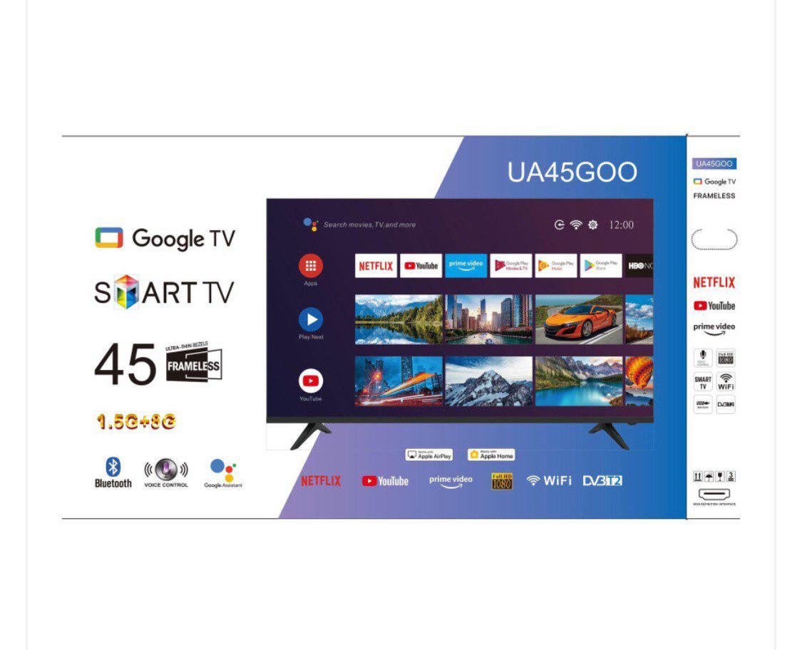 Телевизор Smart TV WIFI/4К/Google TV/Ultra HD 45" (UA45G00) - фото 2