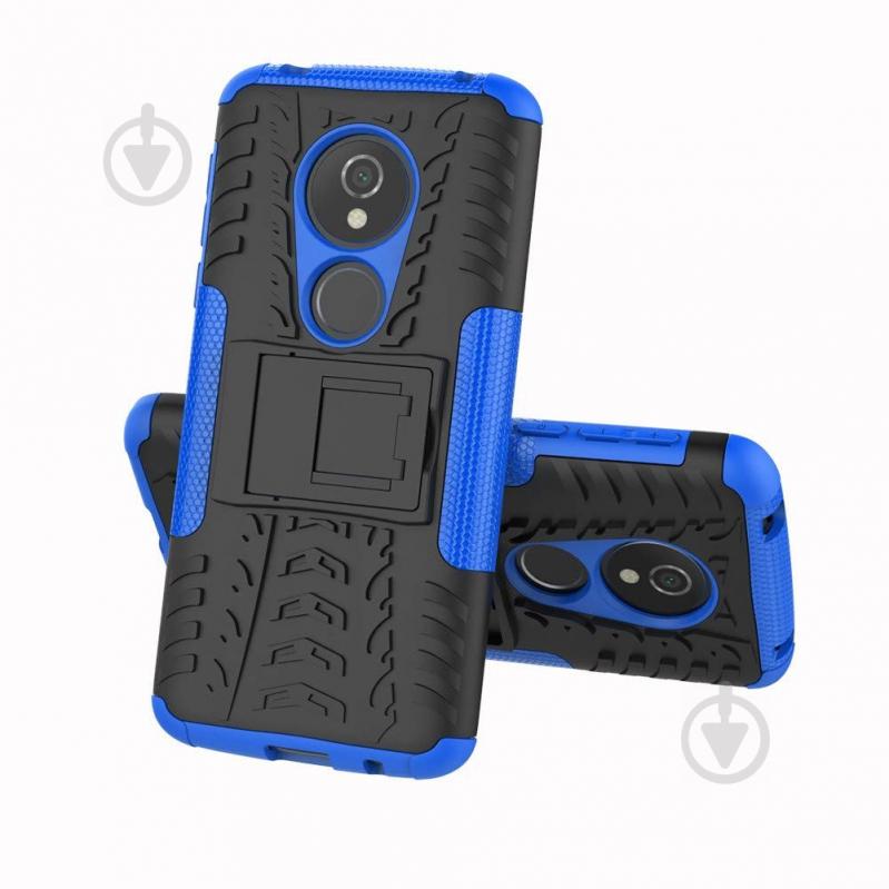 Чехол Armor Case для Motorola Moto E5 Play XT1921 Синий (hub_owJi12542) - фото 2