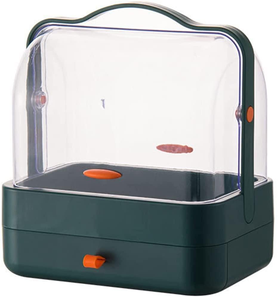 Органайзер для косметики на 2 секции Зелений (472960-Prob)