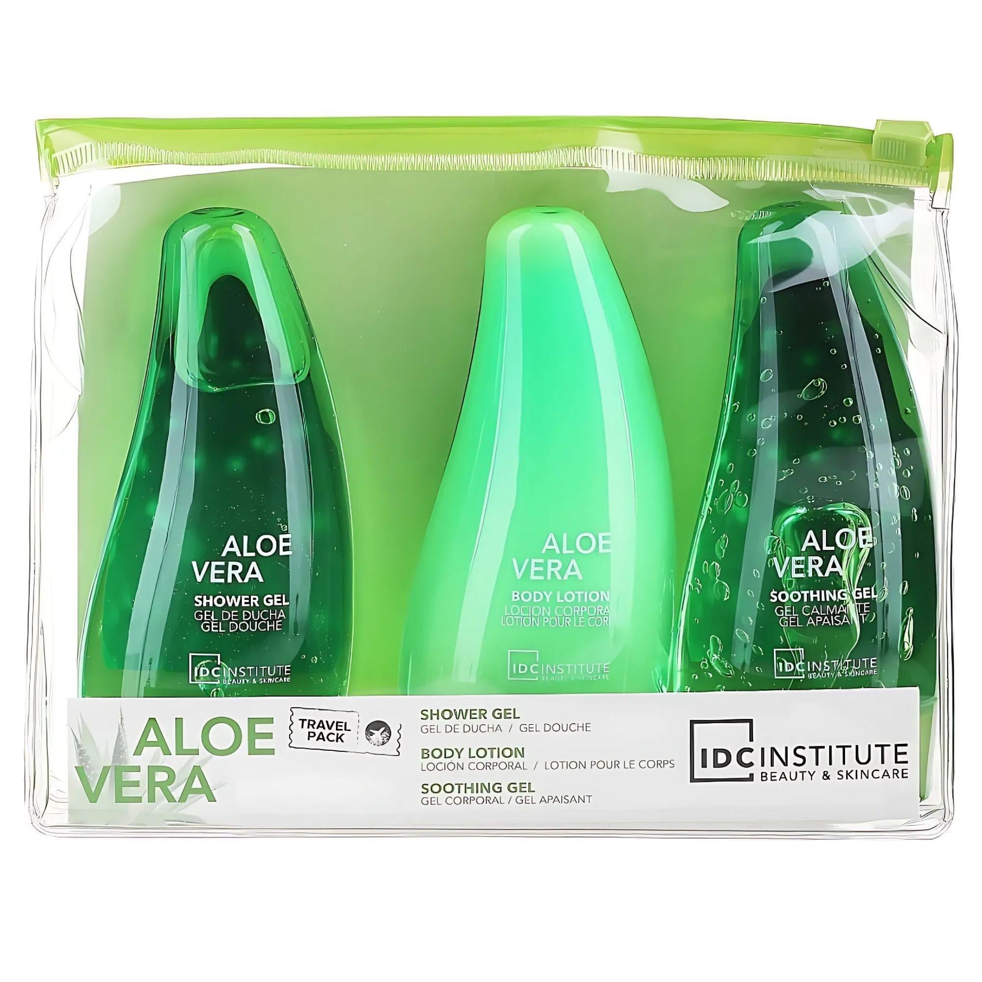 Дорожный набор по уходу за телом IDC Institute Aloe Vera