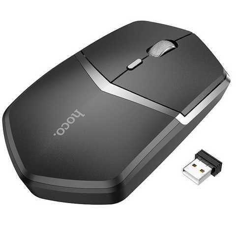 Комп'ютерна мишка Hoco Cool 2.4G wireless mouse DI33 1600dpi бездротова Чорний (2005116246)