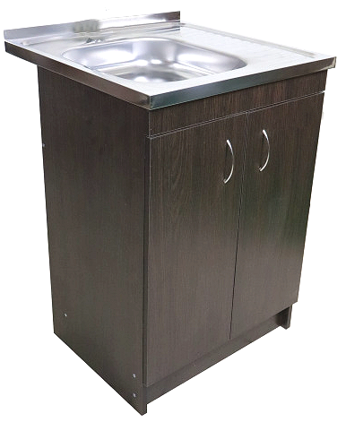Мийка з тумбою AQUAMARIN BoxWood 600 Венге