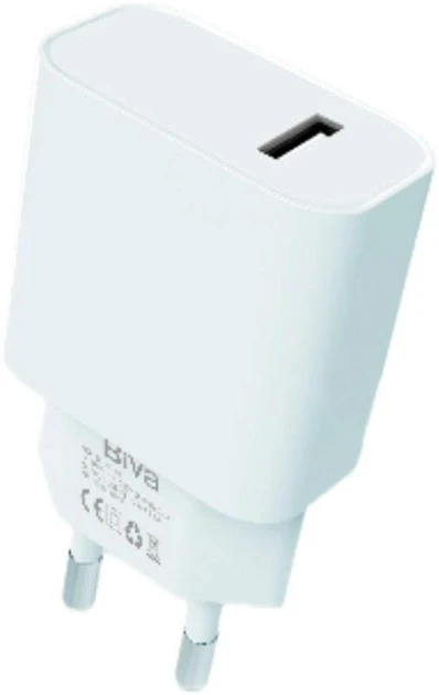 Зарядное устройство сетевое BIVA HC-06 12W Wall Charger White
