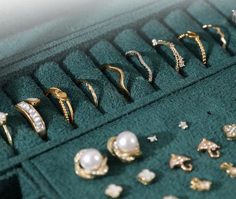 Органайзер для біжутерії та прикрас 15022 11,5х17х24,5 см Зелений (5002600) - фото 6 Органайзер для біжутерії та прикрас 15022 11,5х17х24,5 см Зелений (5002600) - фото 6