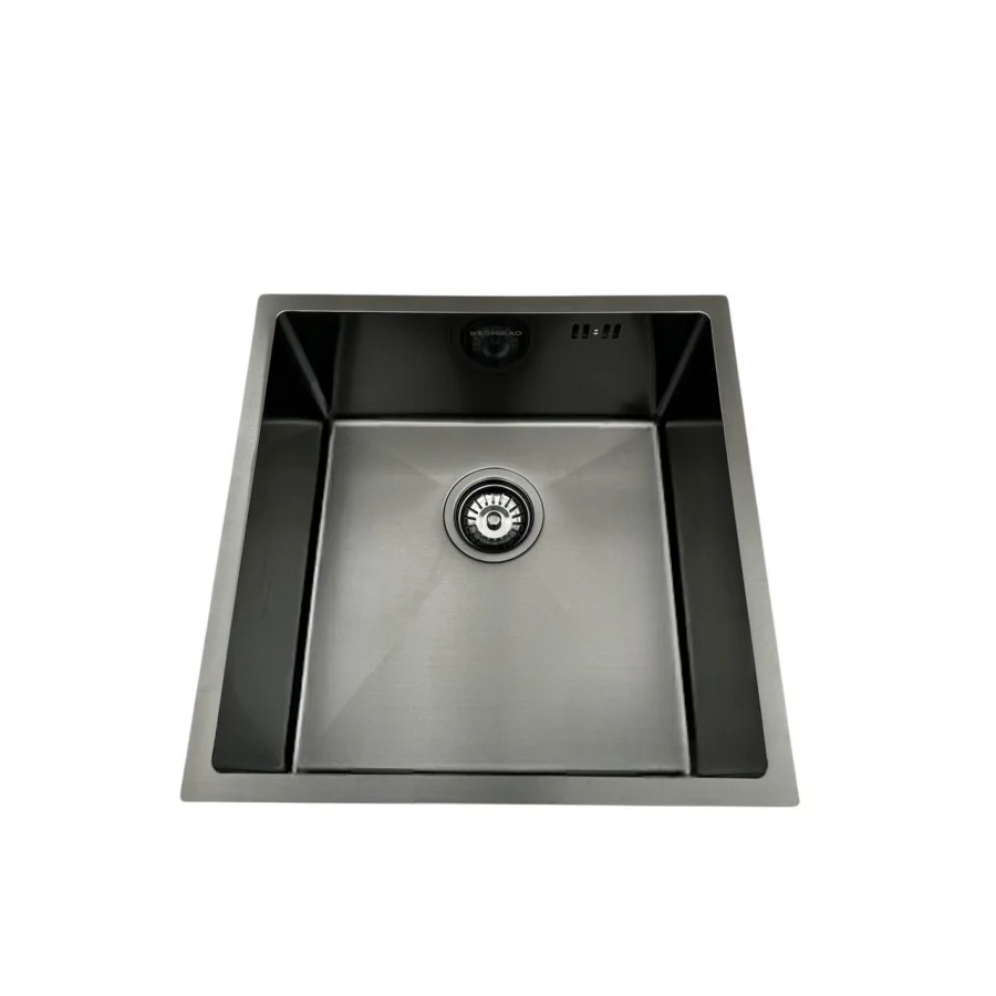 Мийка для кухні LEOMIKAO NARA 400-U GM PVD воронена сталь (523343)
