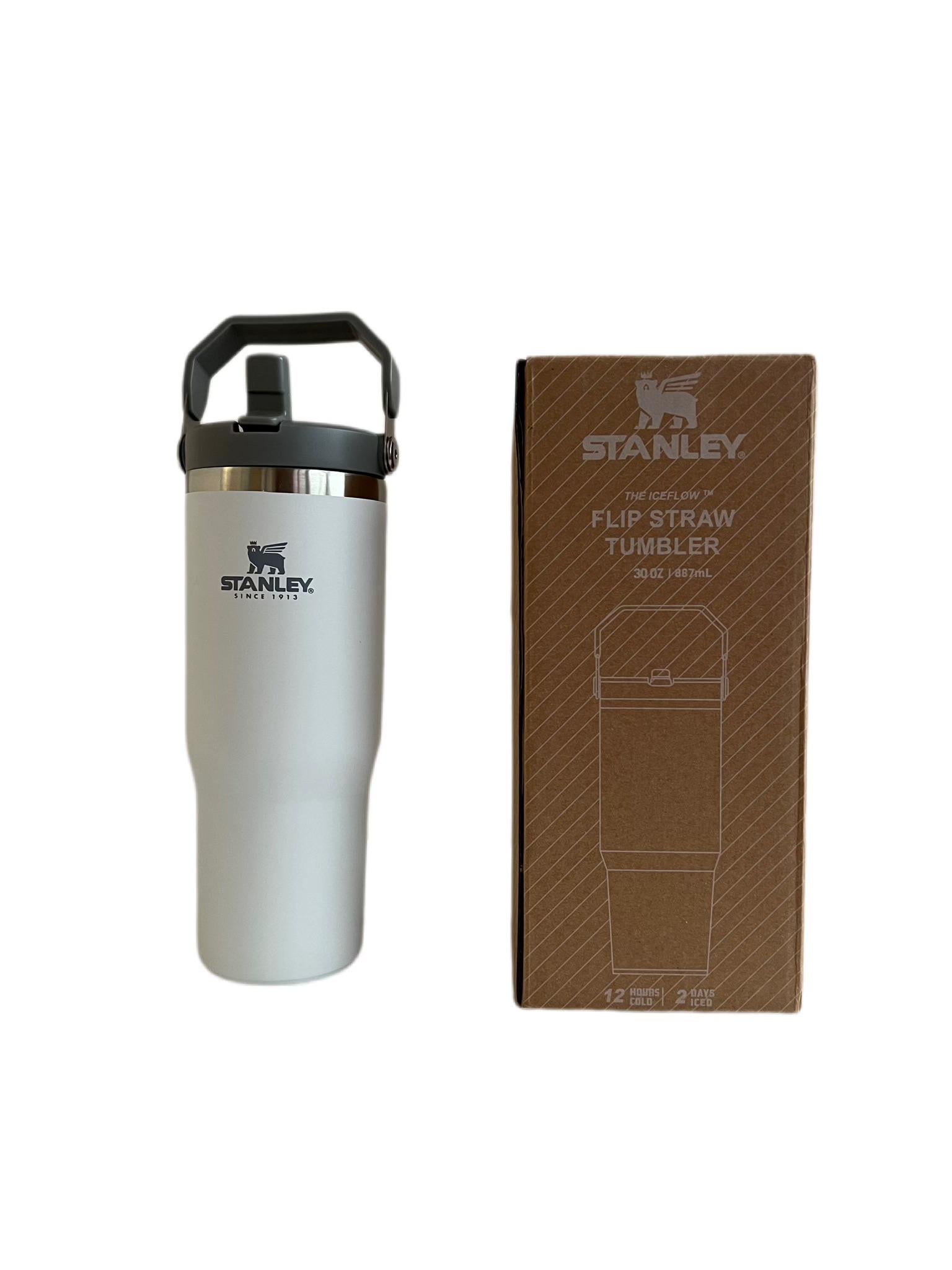 Термокружка Stanley The IceFlow Flip Straw Tumbler 30 oz 887 мл Білий (30467227)