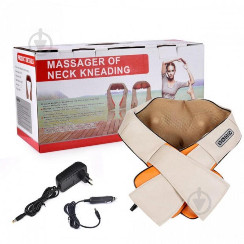 Масажер для шиї та спини Neck Kneading 17635-7 - фото 5