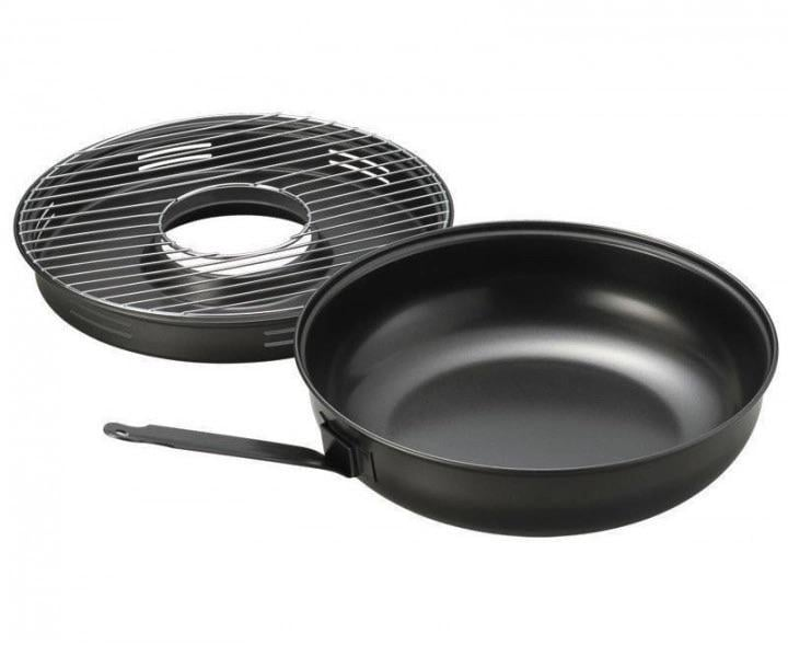 Сковорода-гриль Edenberg EB-3410 с эмалированным антипригарным покрытием 33 см Черный (GR-04492)