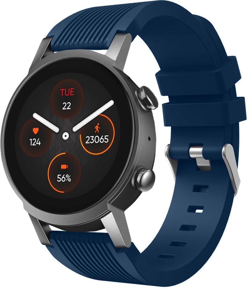 Ремешок Line для Mobvoi TicWatch E3 Dark Blue (26764-5D)