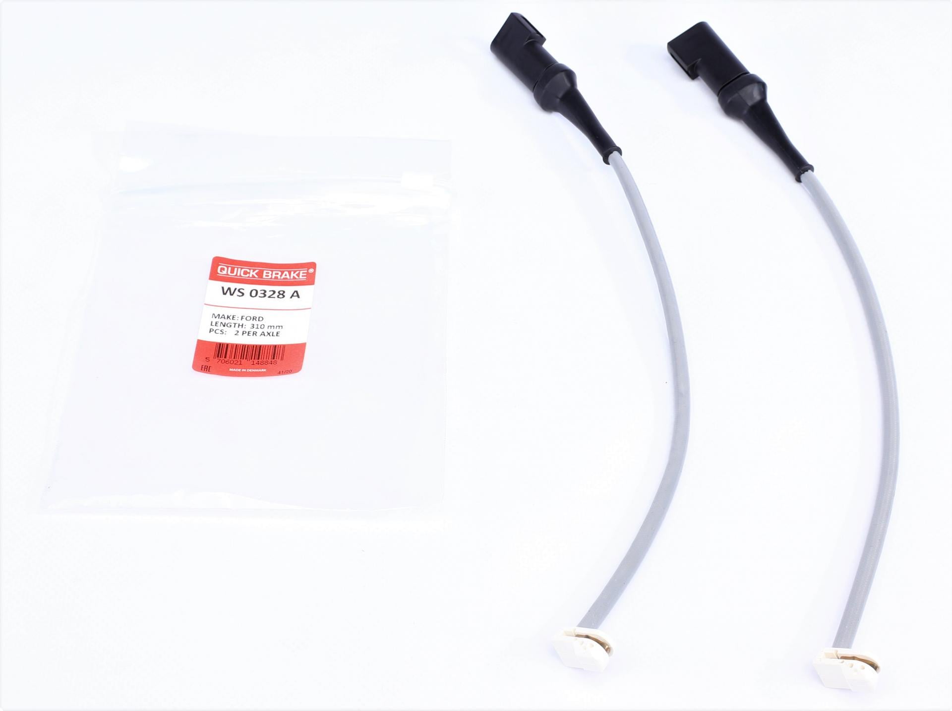 Датчик износа тормозных колодок передних Ford Transit 2,0/2,2TDCi 2012- L 310 мм 2 шт.