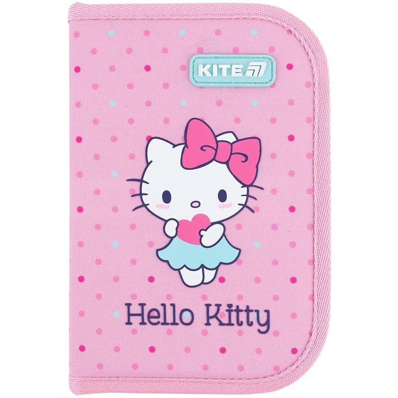 Пенал з наповненням KITE Hello Kitty 1 відділення/2 відвороти (HK26-622H)