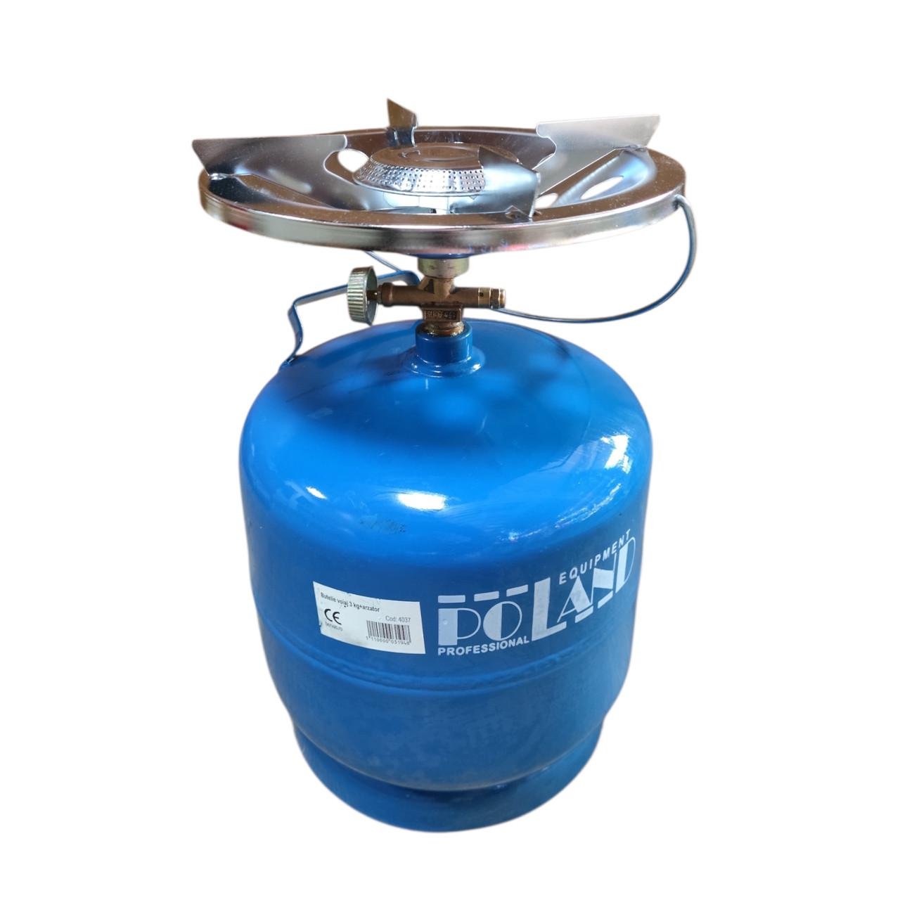 Баллон газовый с горелкой Poland Equipment Professional 6 л - фото 1 Баллон газовый с горелкой Poland Equipment Professional 6 л - фото 1