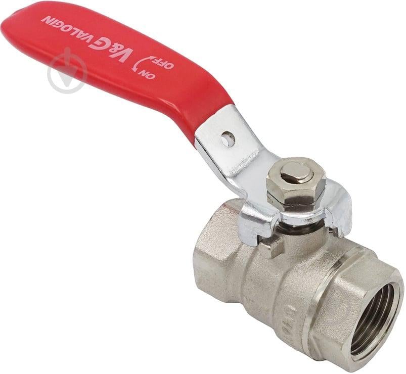 Кран шаровой V&G Optima VG-102201 прямой латунь 1/2″ ВВ (SQ-1040167)