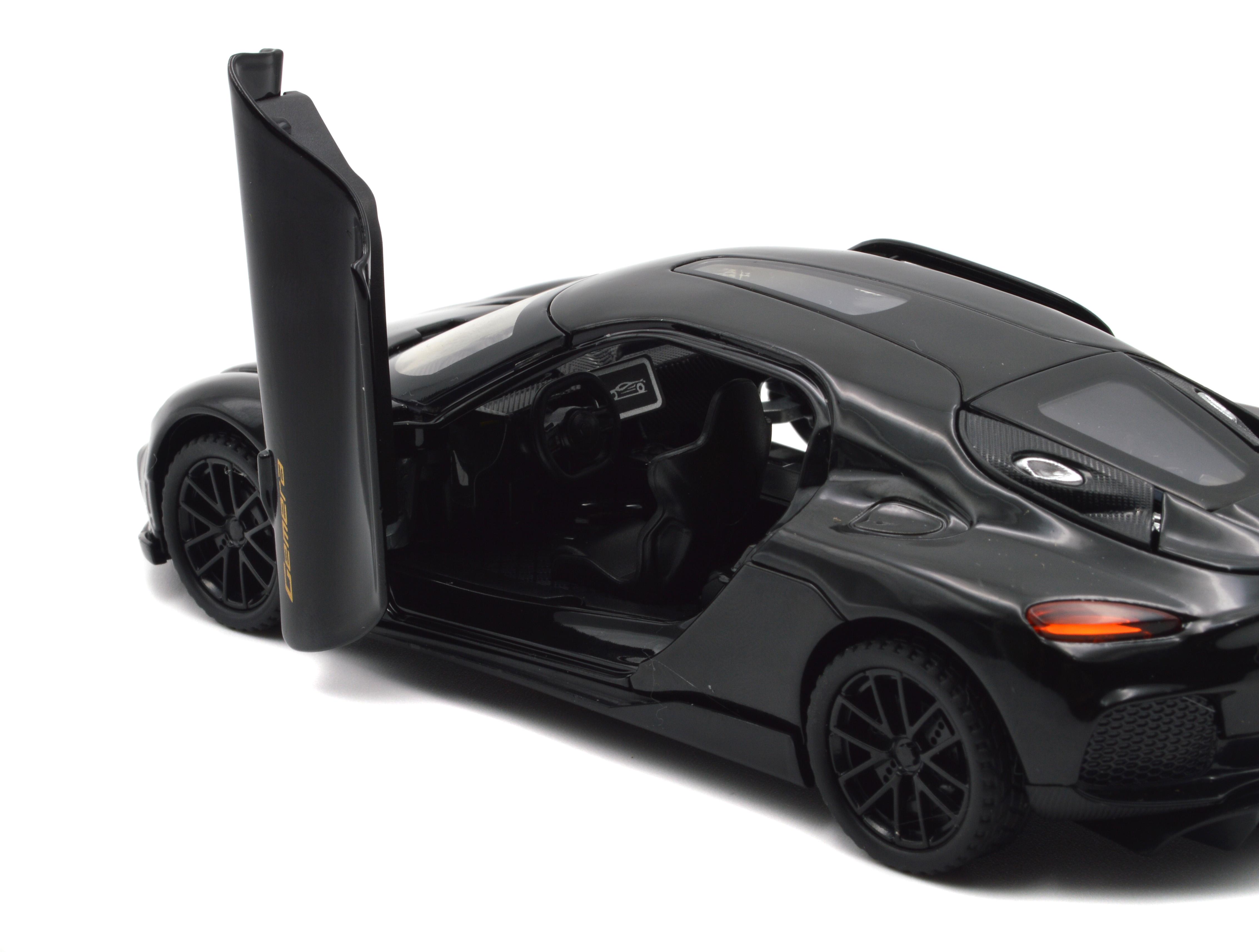 Модель металлическая Koenigsegg Gemera свет звук инерция открываются все двери (73022B) - фото 8 Модель металлическая Koenigsegg Gemera свет звук инерция открываются все двери (73022B) - фото 8