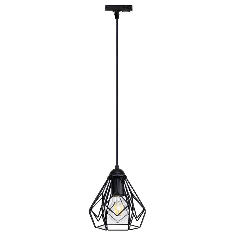 Светильник подвесной трековый Atmolight Тrack Bevel TP165-1000 Черный