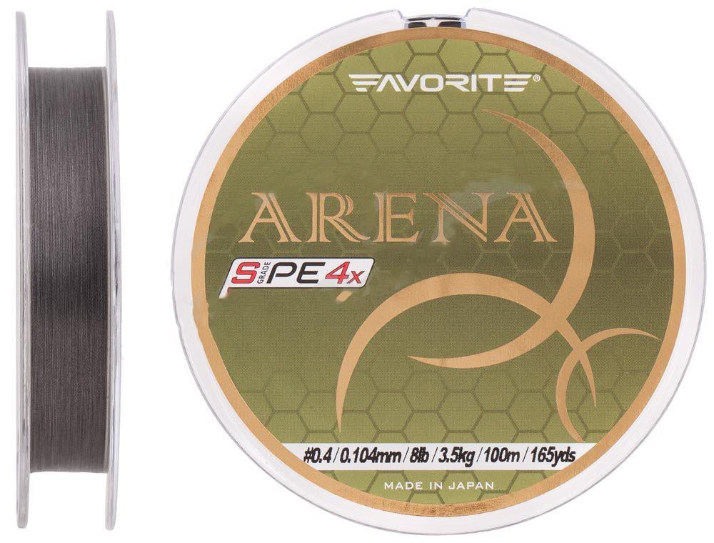 Шнур Favorite Arena PE 4x 100 м 0,071 мм 4lb 1,4 кг - фото 1