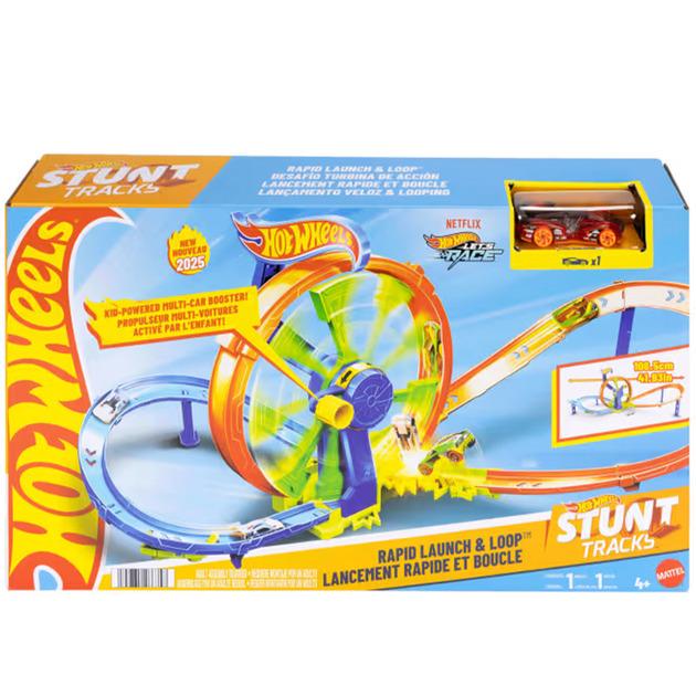 Ігровий набір Hot Wheels JBX65 Stunt tracks Гонки на віражах (2000999152320)