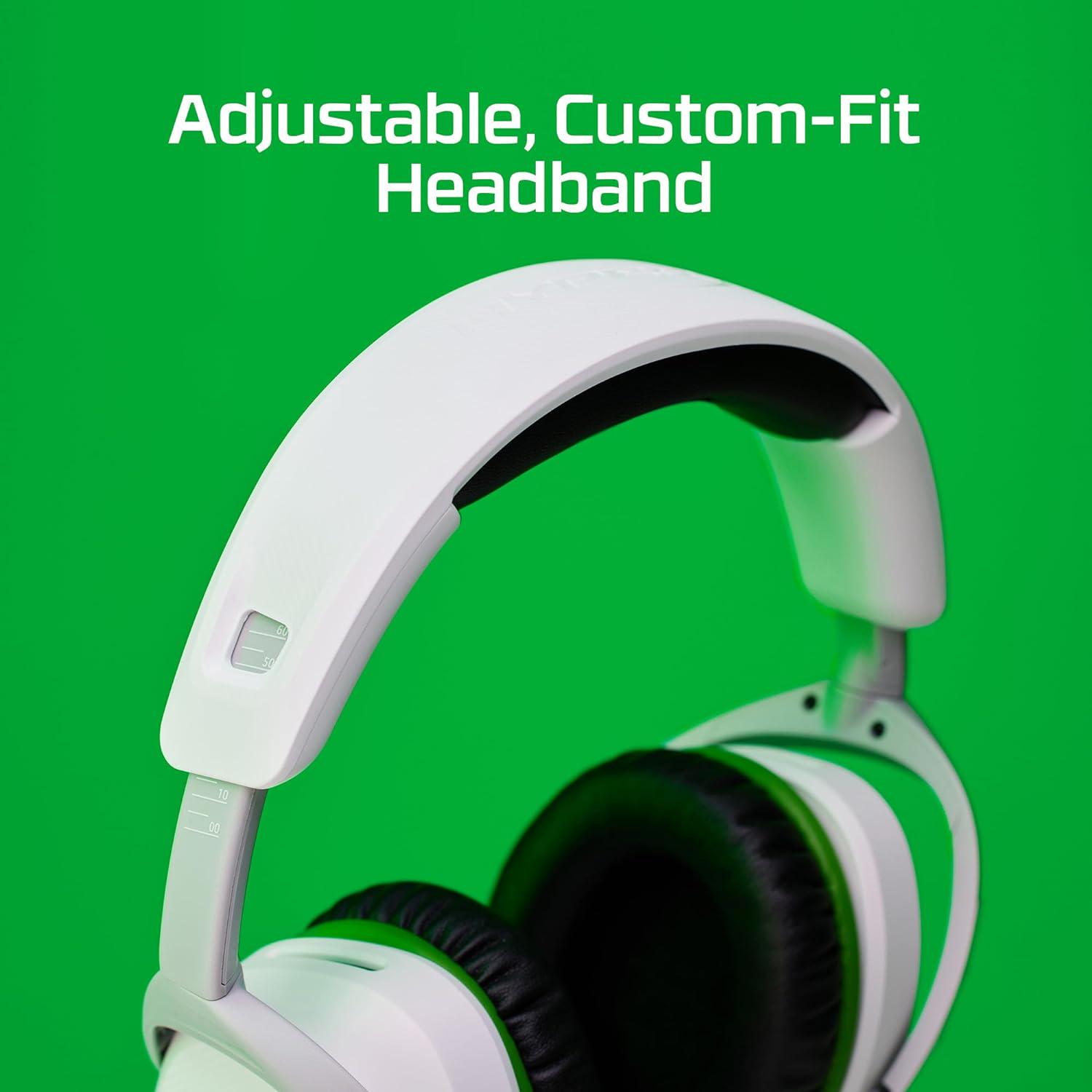 Навушники HyperX Cloud Stinger 2 для Xbox з мікрофоном mini-jack 2 м Біло-зелений (619126) - фото 4