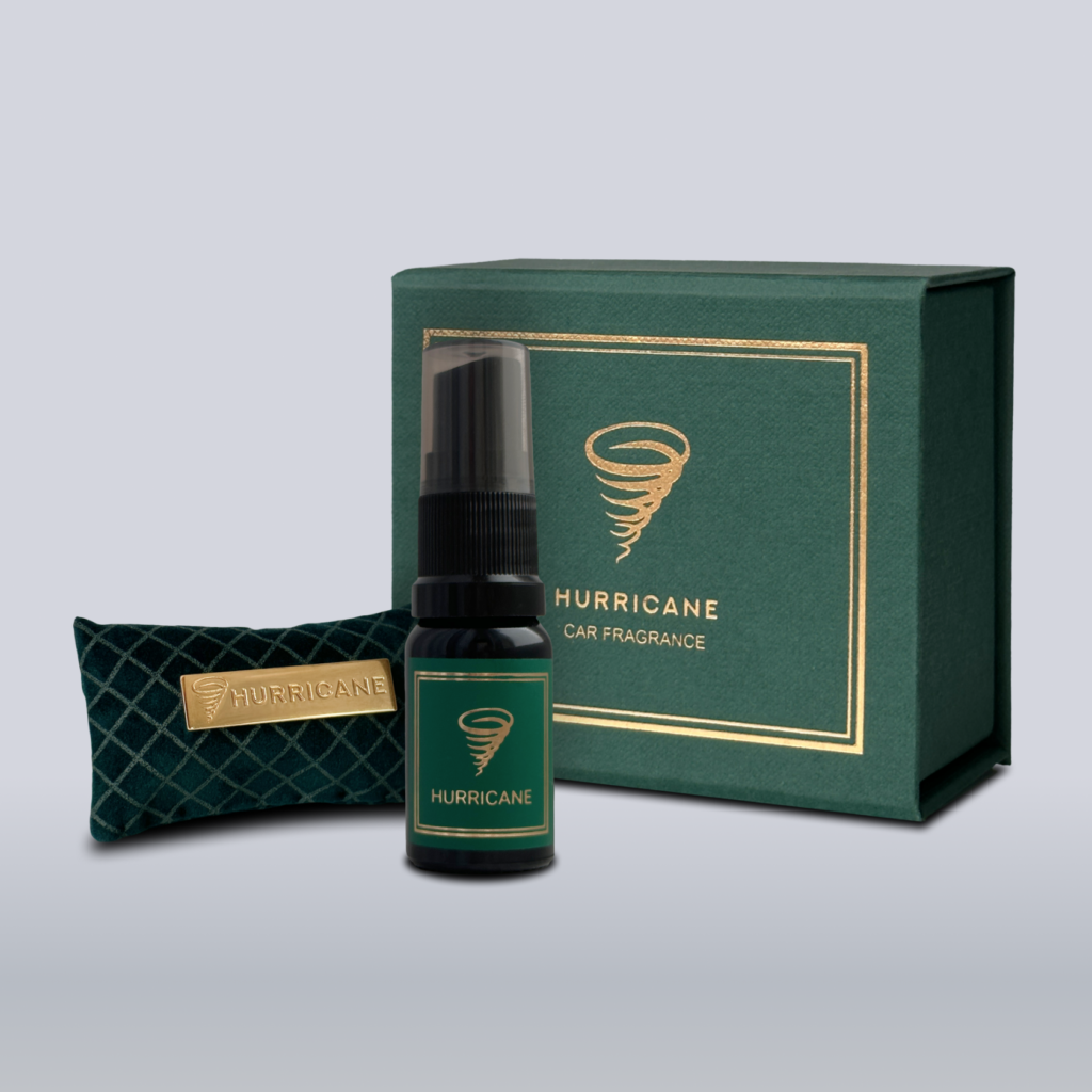 Автомобильный ароматизатор Hurricane Green премиум