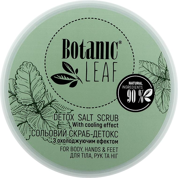 Скраб-детокс солевой Botanic Leaf с охлаждающим эффектом 300 г Скраб-детокс солевой Botanic Leaf с охлаждающим эффектом 300 г