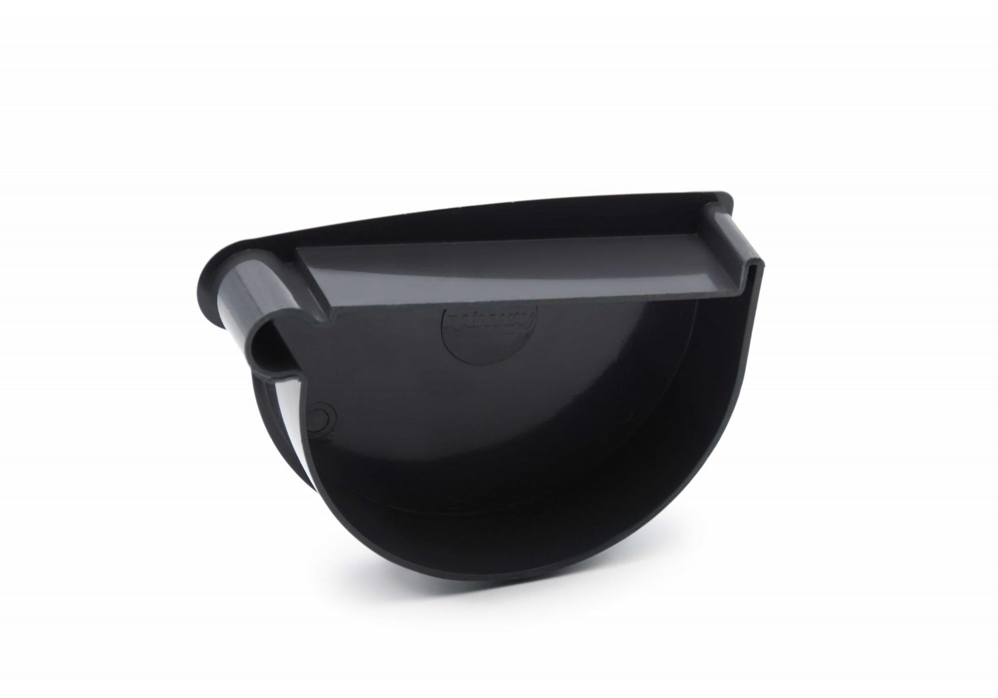 Заглушка воронки RAINWAY левая 130/100 Графитовый (191120231008)