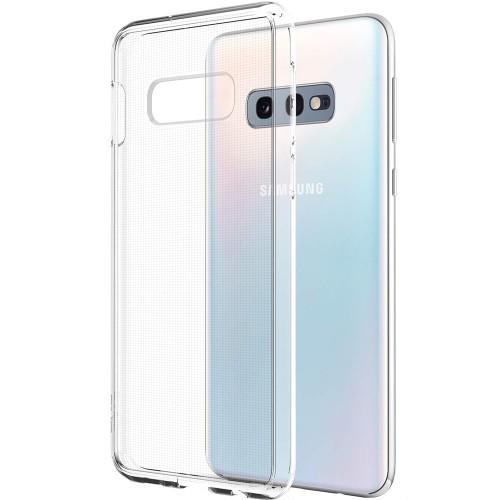 Чехол Silicone Case WS Samsung S10e (G970) Прозрачный