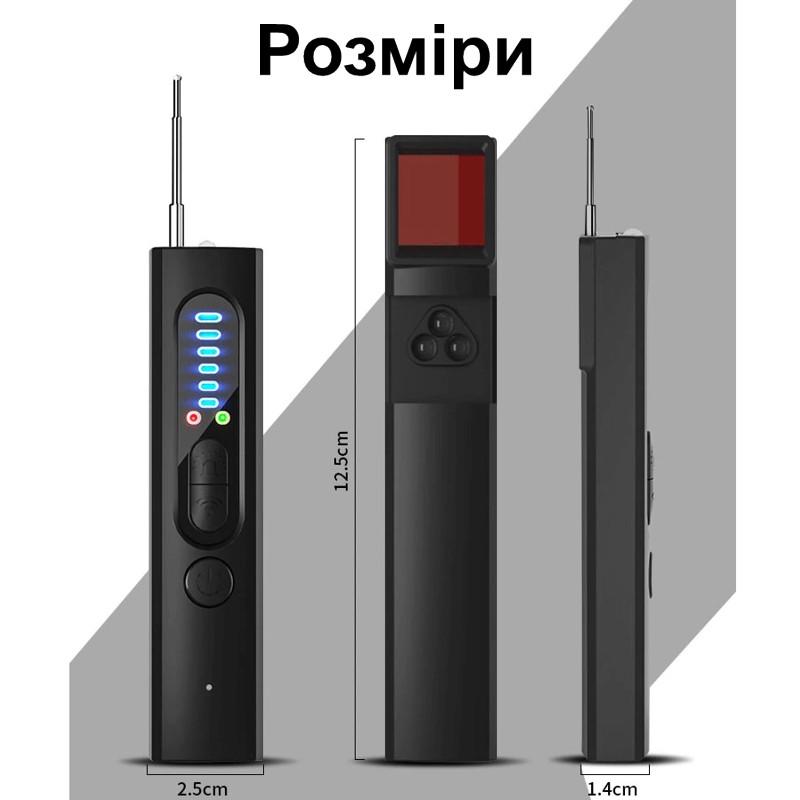 Детектор жучков/скрытых камер/магнитов Savetek X13 GS-R39 с фонариком (100967) - фото 5
