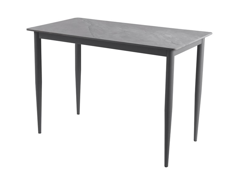 Стол обеденный керамический Ветро 1100х600х760 мм Ребекка грей/серый (TМ-110)