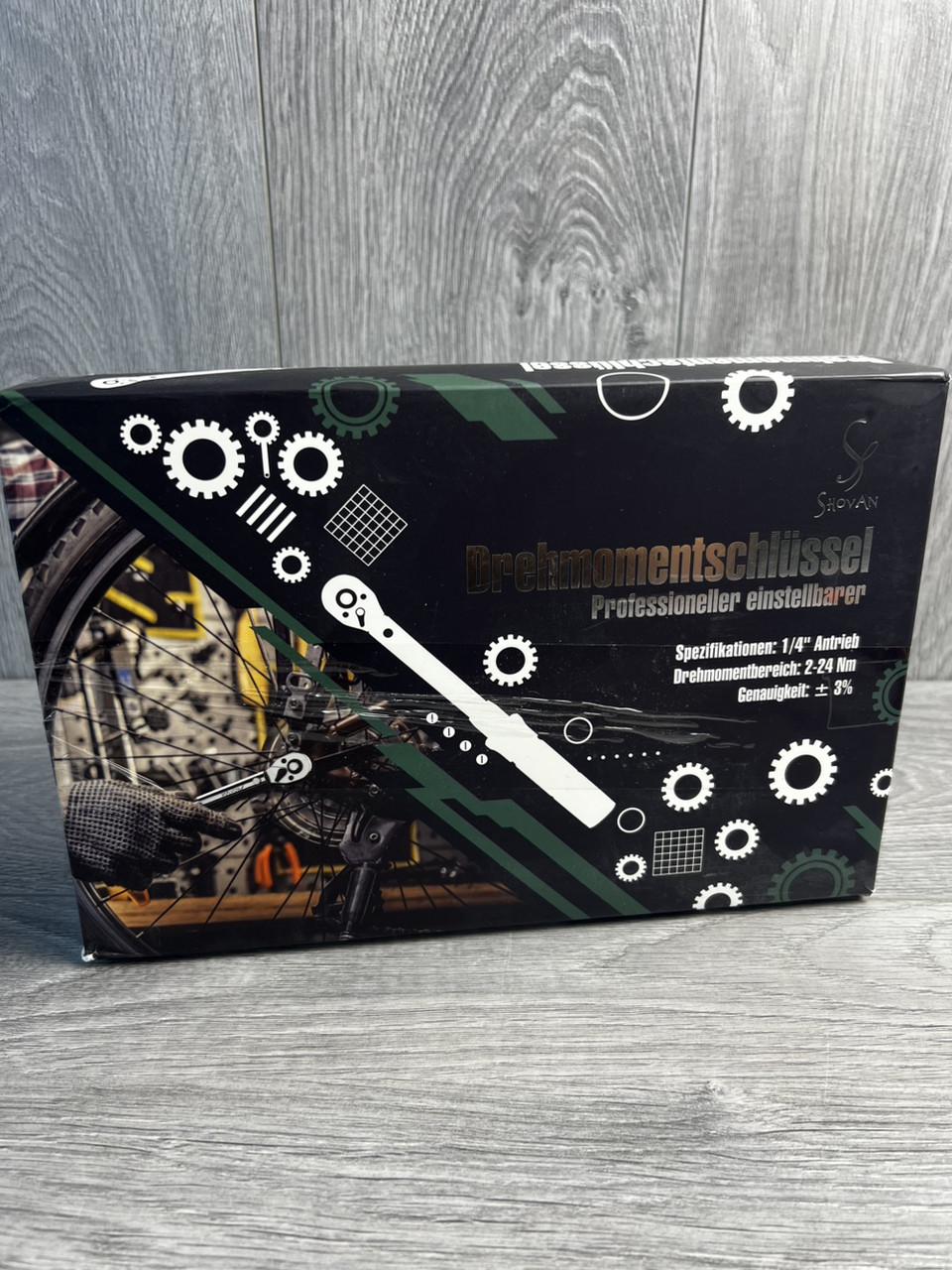 Ключ динамометрический SS Shovan BS-21 1/4 дюйма точный регулируемый для велосипеда и ремонта - фото 9 Ключ динамометрический SS Shovan BS-21 1/4 дюйма точный регулируемый для велосипеда и ремонта - фото 9
