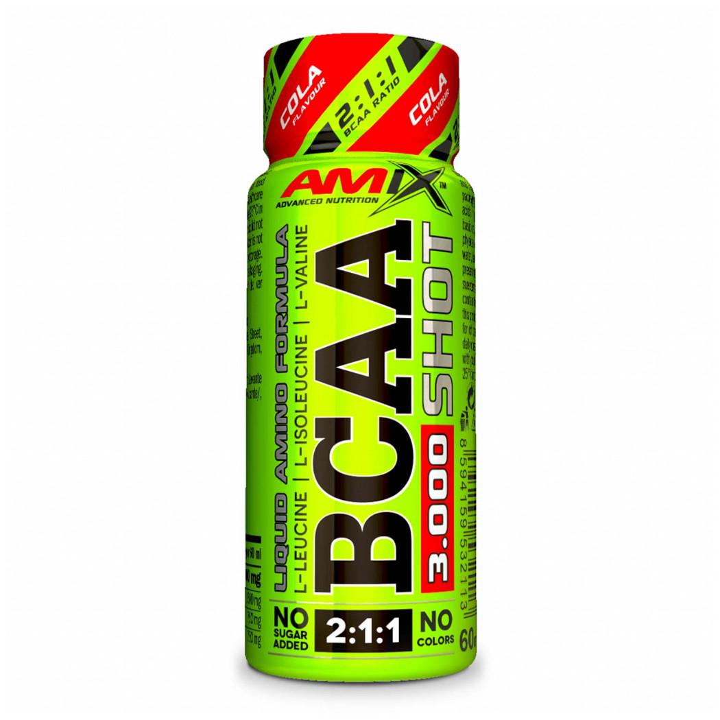Аминокислоты AMIX BCAA 3000 Shot Кола 60 мл (22947-01) Аминокислоты AMIX BCAA 3000 Shot Кола 60 мл (22947-01)