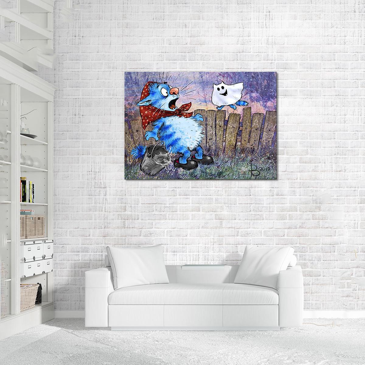 Модульна картина Привид 1 модуль 30х45 см