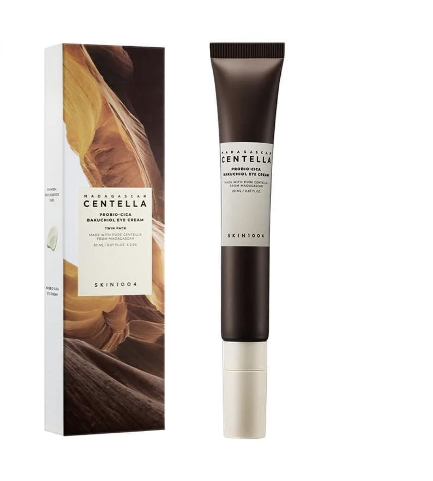 Набор кремов для век SKIN1004 Madagascar Centella Probio-Cica Bakuchiol Eye Cream Twin Pack с бакучиолом 20 мл/2 шт. (32124500)