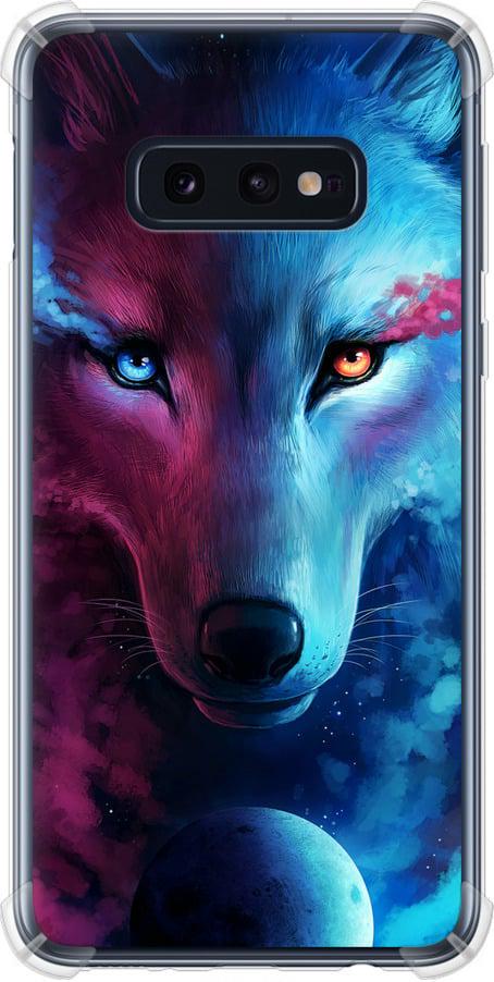 Чехол на Samsung Galaxy S10e Арт-волк (3999sp-1646-42517)