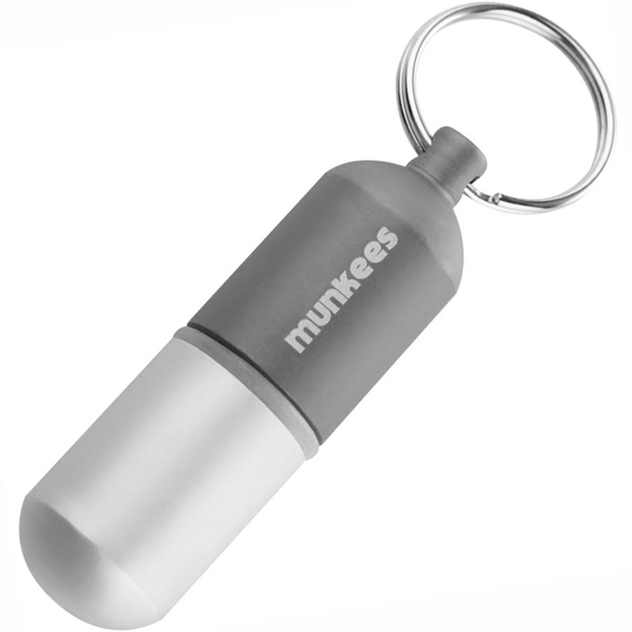 Брелок Munkees 3627 Waterproof Capsule Large Grey