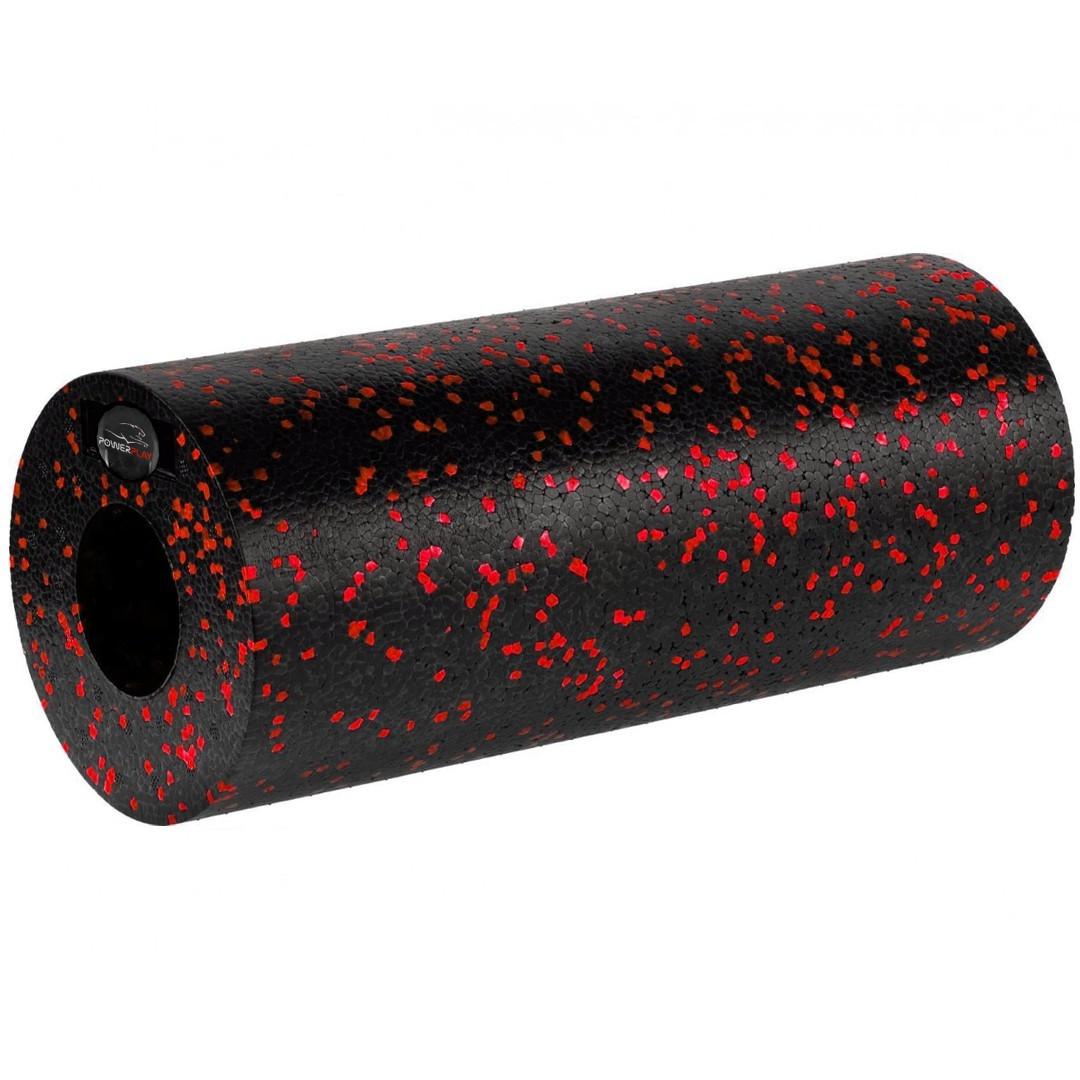 Масажний набір PowerPlay PP-4015 EPP Foam Roller Set 4in1 м'ячі 2 шт./роли 2 шт. Чорно-червоний (A-013258) - фото 4