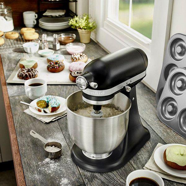 Миксер настольный KitchenAid Mini Artisan 3,3 л Черный (5KSM3311XEBM) - фото 9