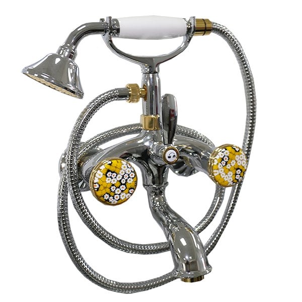 Смеситель для ванны SANTAN MURRINE 181CO0610 ch/g с душевым набором (651950683f8d996fd4615602)